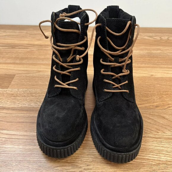 Rag & Bone Black Suede Sloane Boots Women's Size 6 NEW - Picture 4 of 13